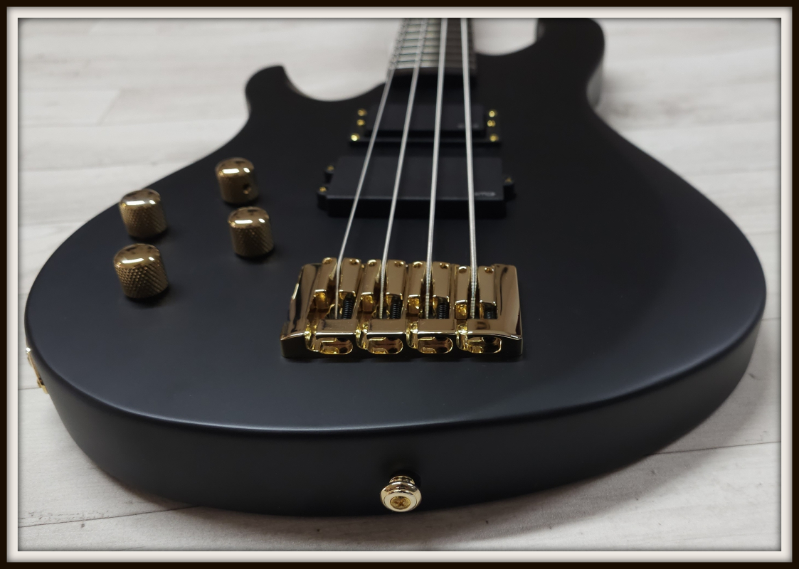 Schecter Johnny Christ Signature, Satin Black, Linkshänder